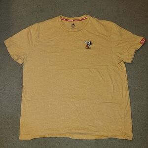 Disney Men's Mustard T-Shirt